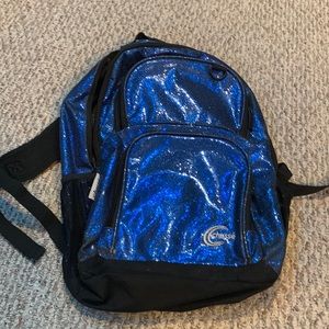 Blue sparkle chase backpack